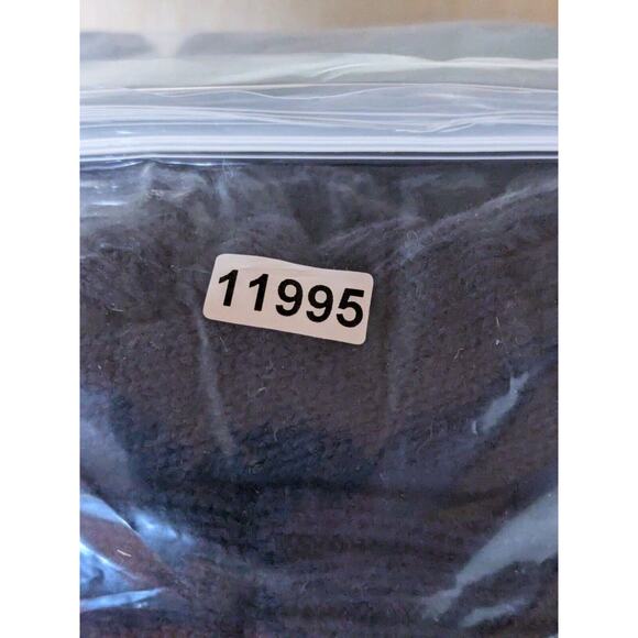 Vtg Eddie Bauer Sweater Mens Large Geometric Winter Cotton 1/4 Zip Pullover Y2K - Picture 10 of 10